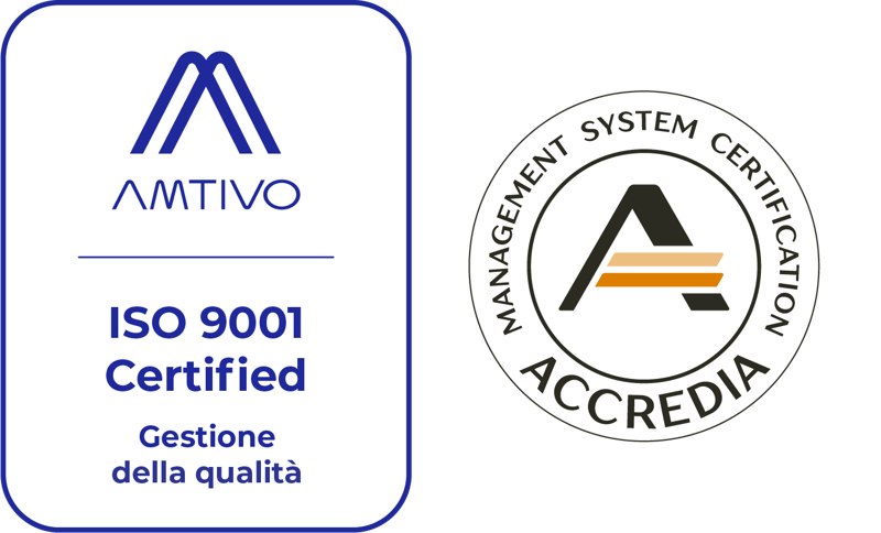 Certificazione ISO 9001 &ndash; Amtivo, Accredia